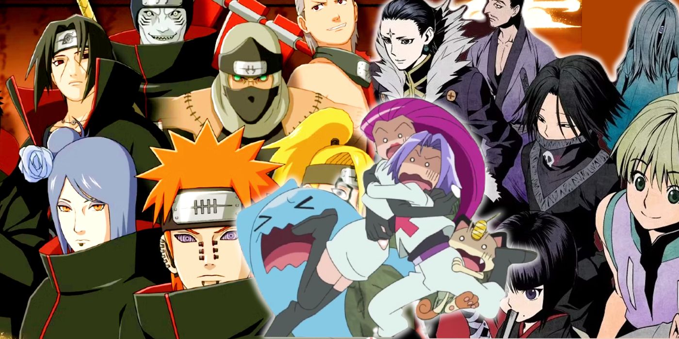 10 Most Iconic Villain Teams In Anime