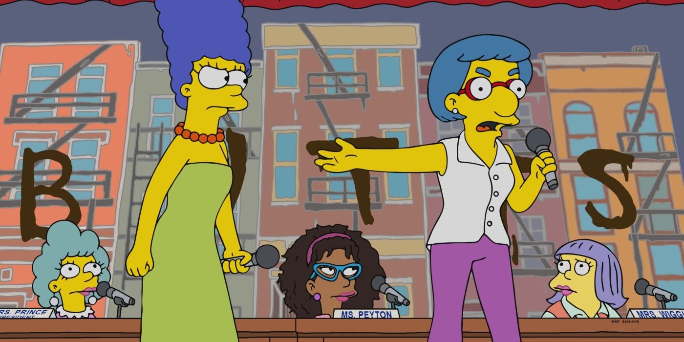 Os Simpsons Marge Luann Luta 4