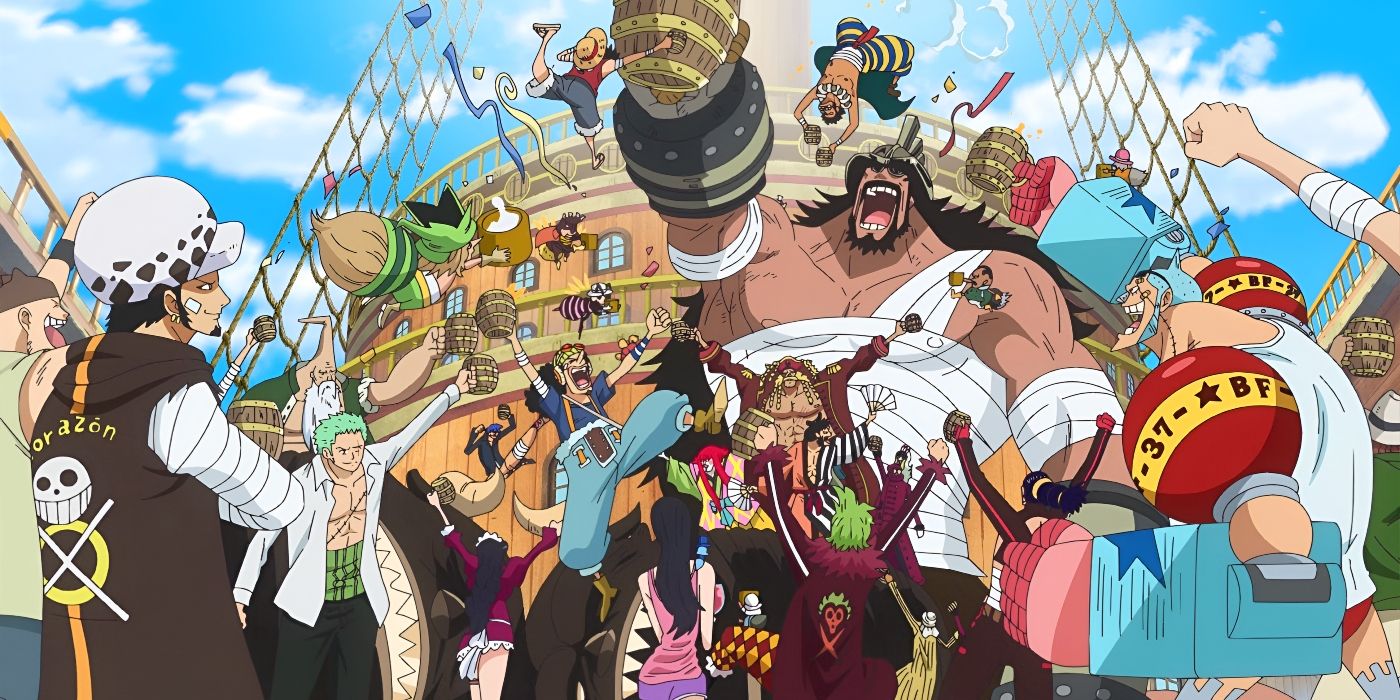 Весь мир One Piece представлен в потрясающих деталях с потрясающим новым искусством