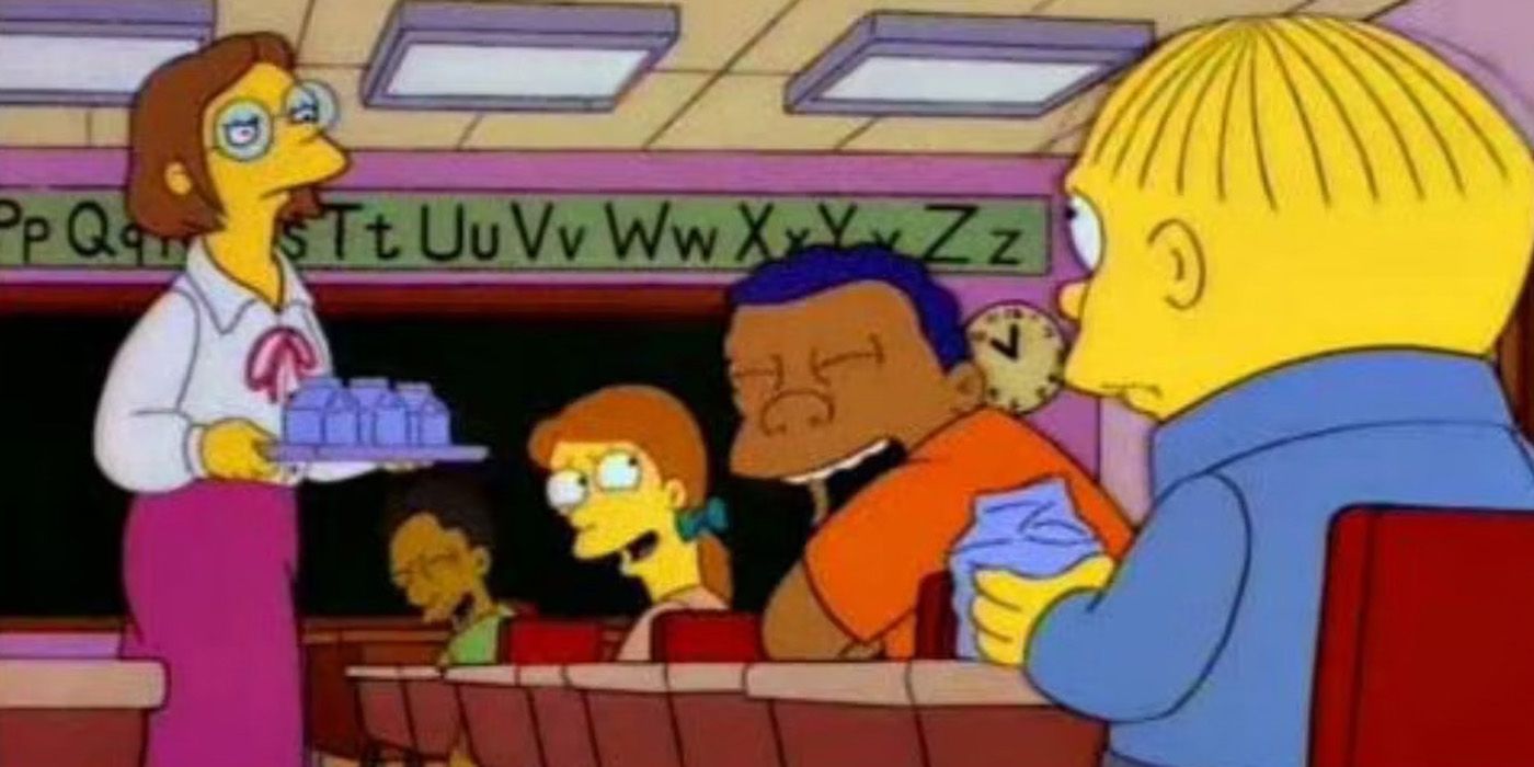 Ths kids laughing at Ralph in The Simpsons