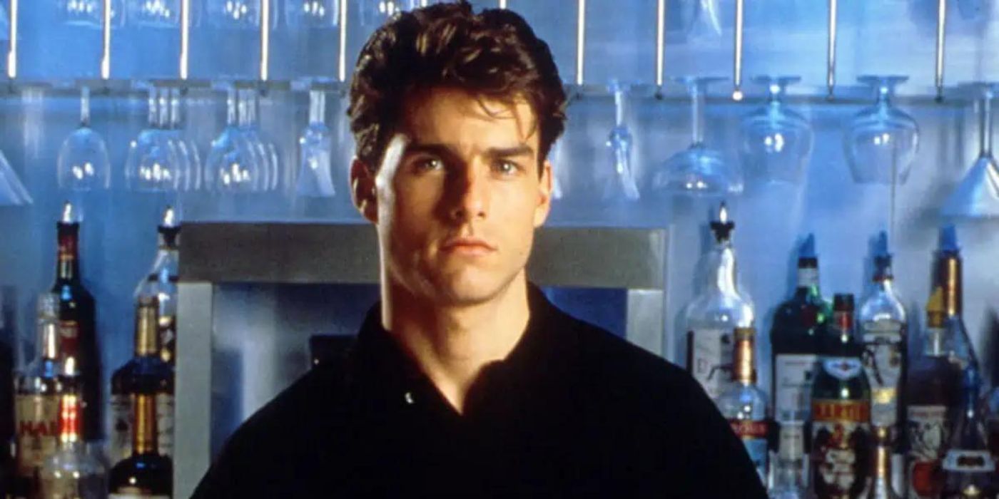 Tom Cruise as Brian in Cocktail.