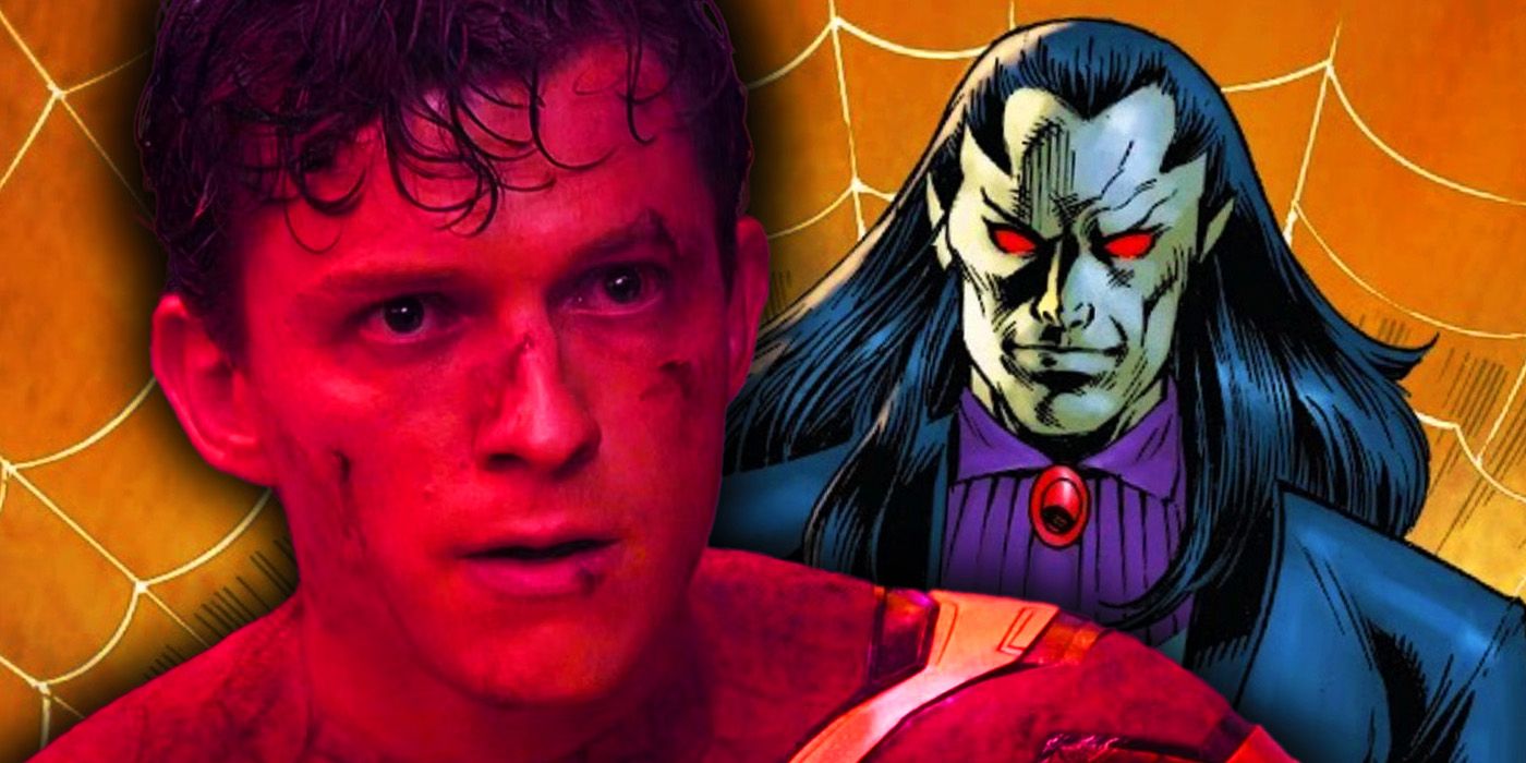Tom Holland's Spider-Man in the MCU with Morlun in Marvel Comics