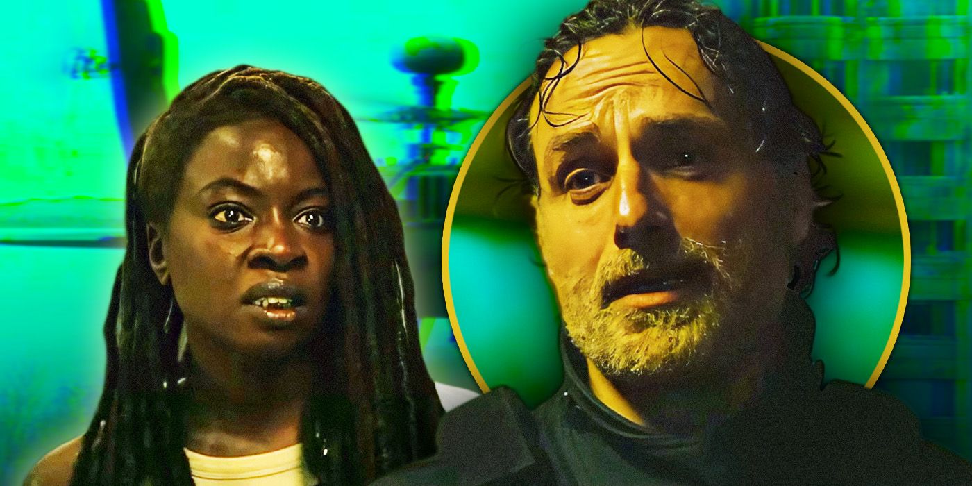 Rick and Michonne in Walking Dead the Ones Who Live 