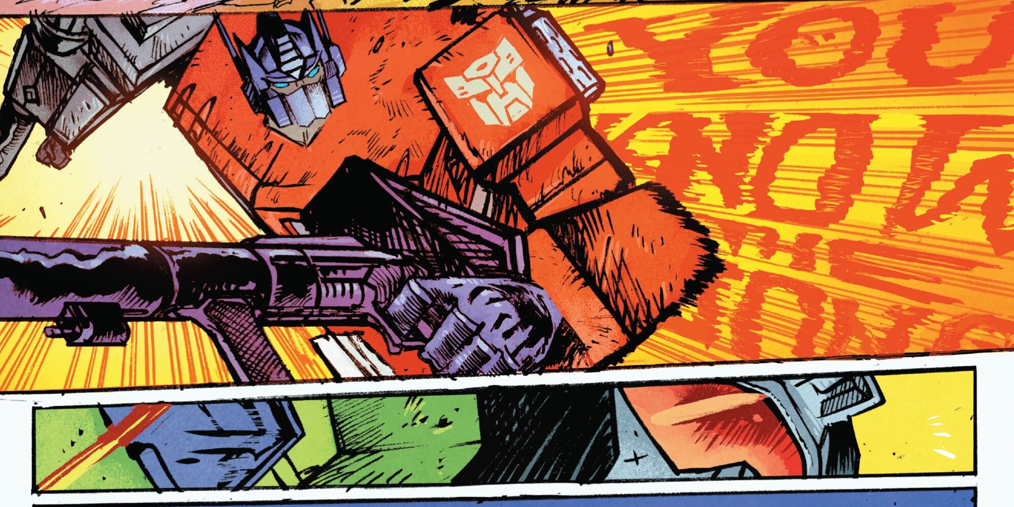 Transformers #6 Optimus Prime has The Touch