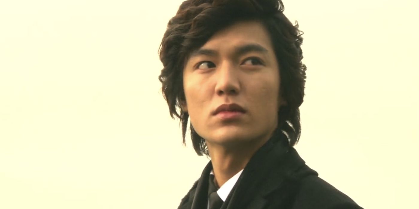 O artista K-pop Lee Min-ho como Gu Jun-pyo no drama K Boys Over Flowers