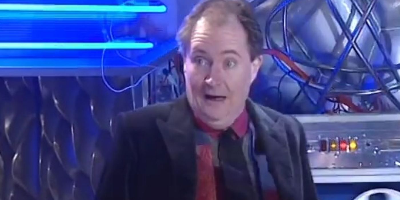 Jim Broadbent como o décimo primeiro médico na esquete de Doctor Who Comic Relief, A Maldição da Morte Fatal