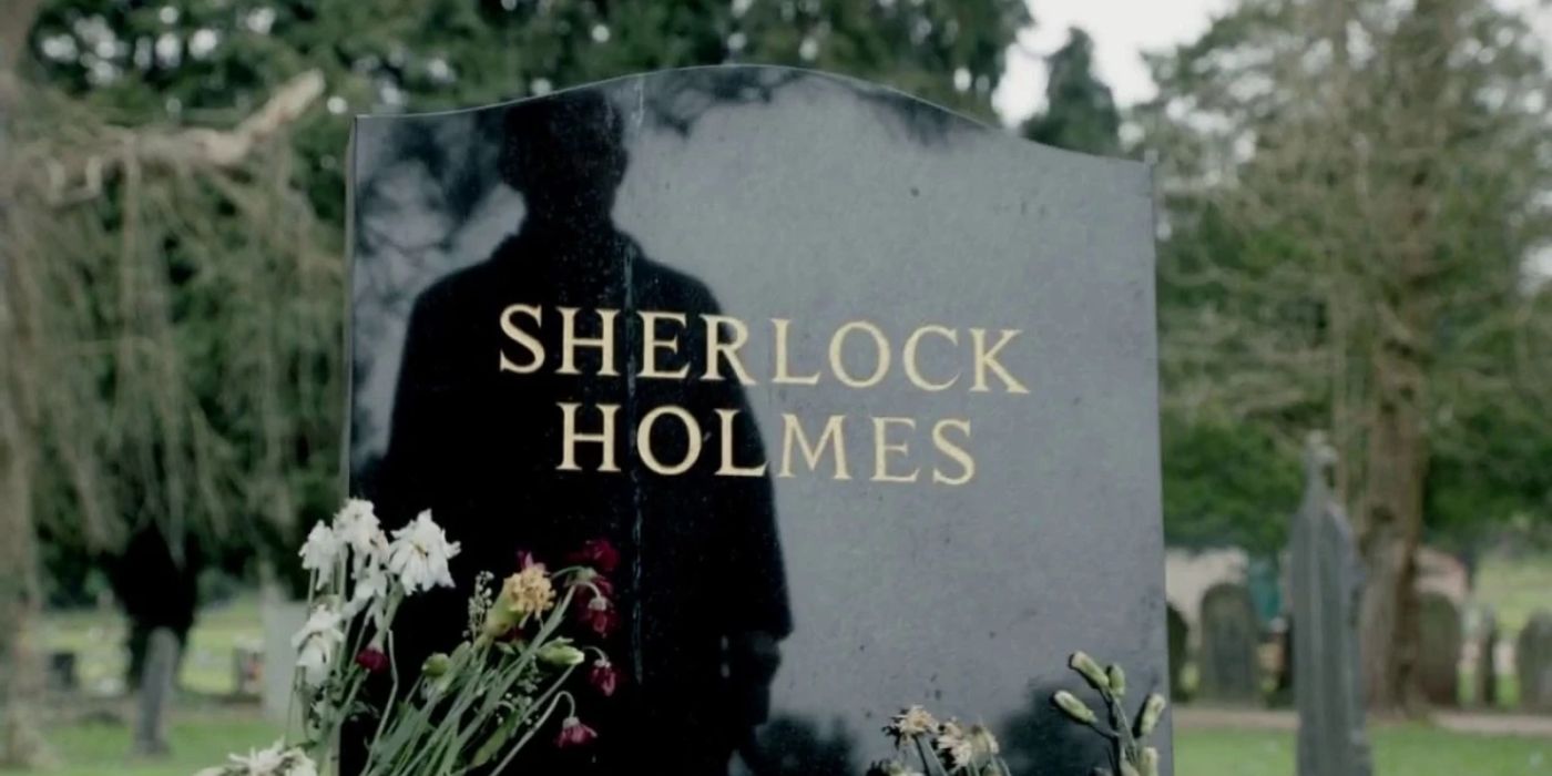O túmulo de Sherlock Holmes da 2ª temporada de Sherlock