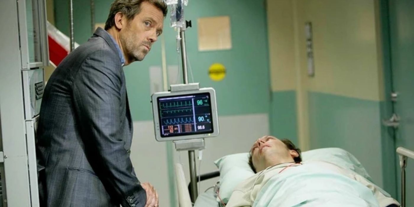 House com seu paciente com lúpus no episódio de House MD, You Don't Want to Know.