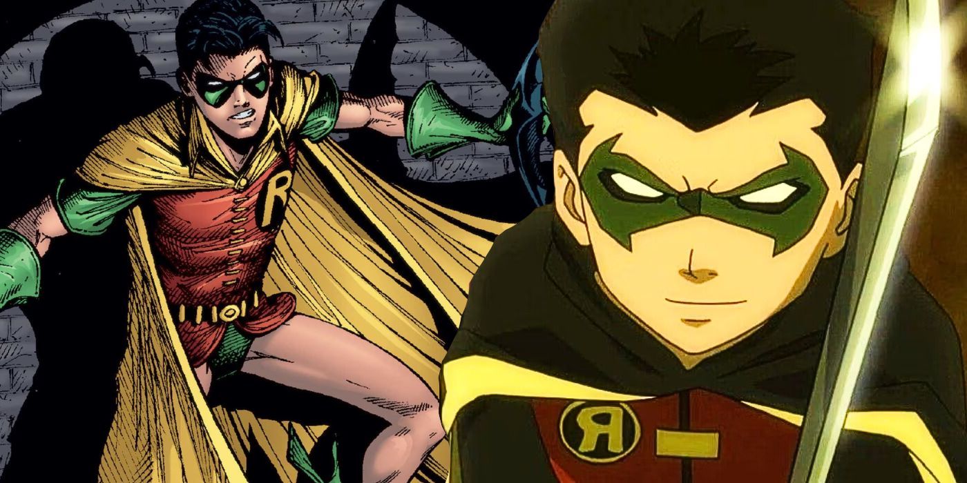Damian Wayne and Dick Grayson as Robin