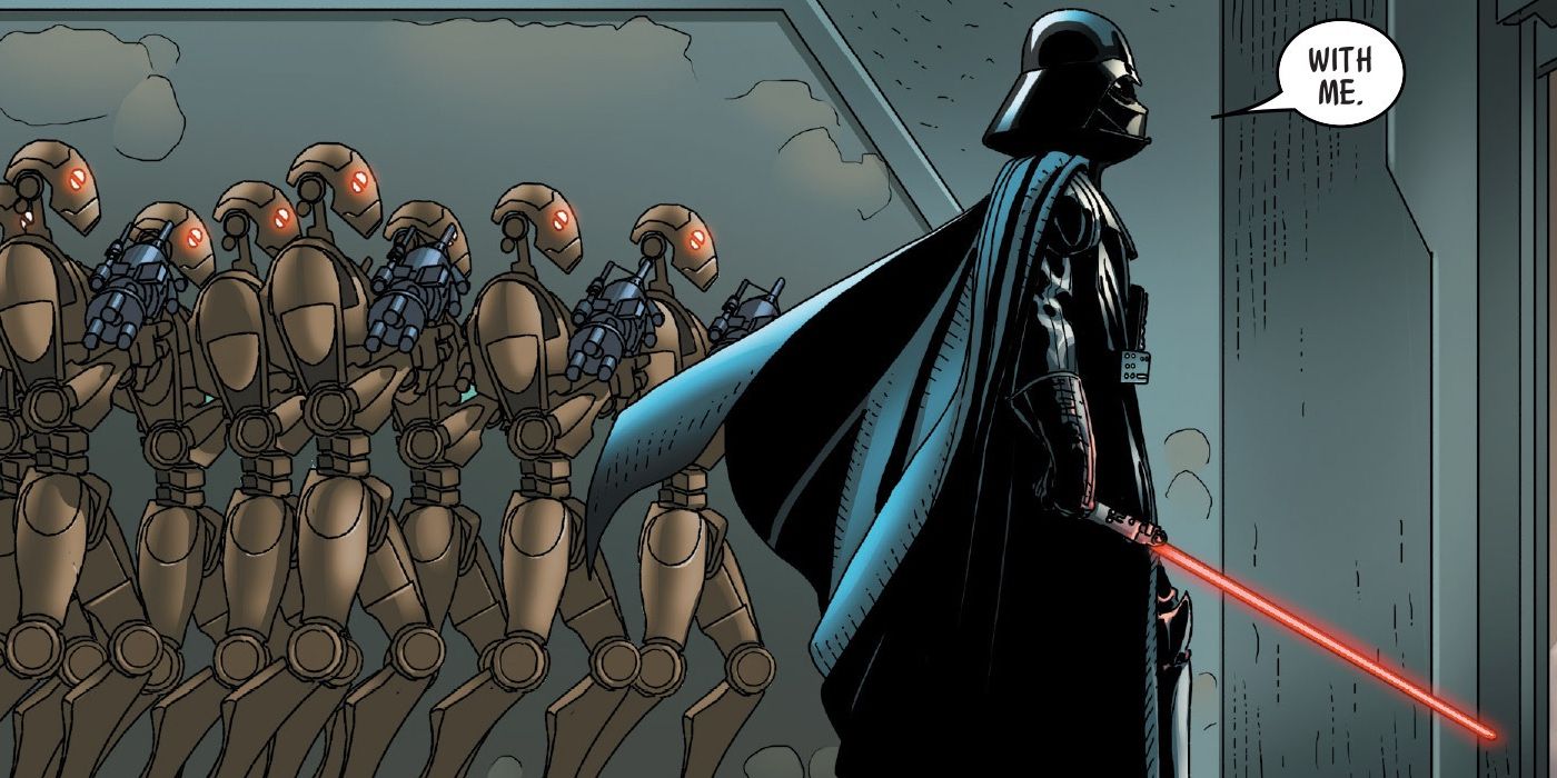 O primeiro exército Droid de Vader na Marvel Comics