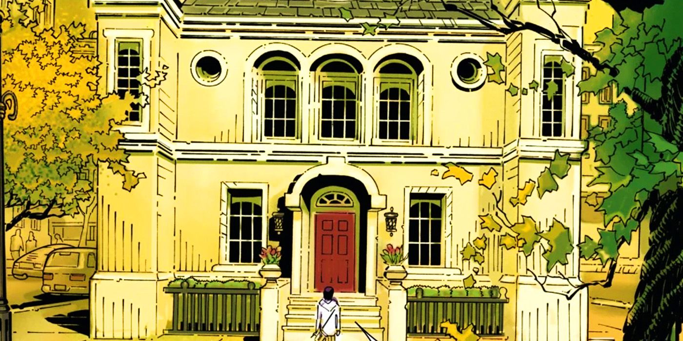 Visitor at the Sanctum Sanctorum in Marvel Comics