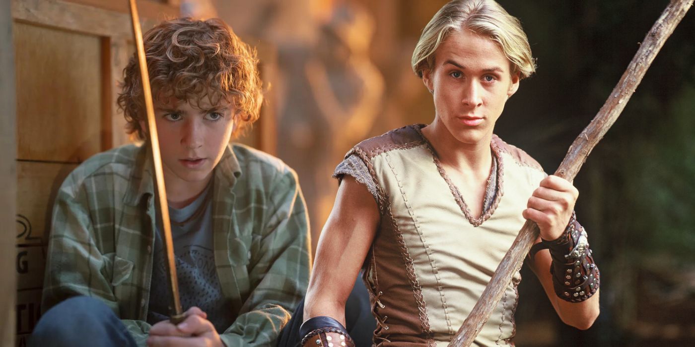 Walker Scolbell As Percy Jackson In Percy Jackson And The Olympians And Ryan Gosling As Hercules In Young Hercules