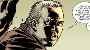 Walking Dead Deluxe #84, Eugene says this is a story people are going to tell