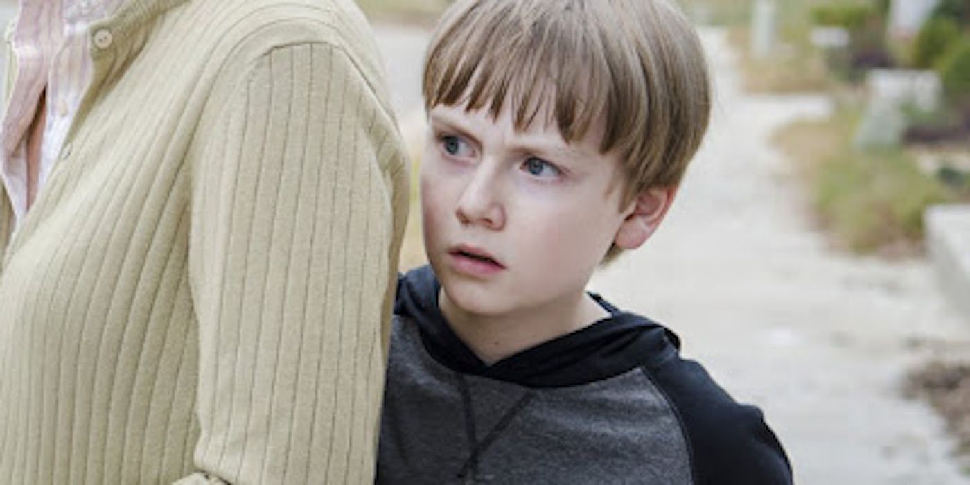 Major Dodson as Sam Anderson in The Walking Dead. 