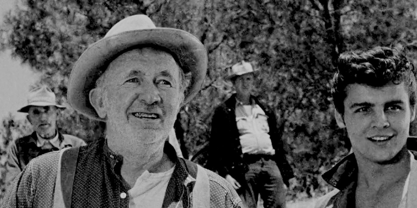 Walter Brennan and James Westmoreland in Come Next Spring (1956)