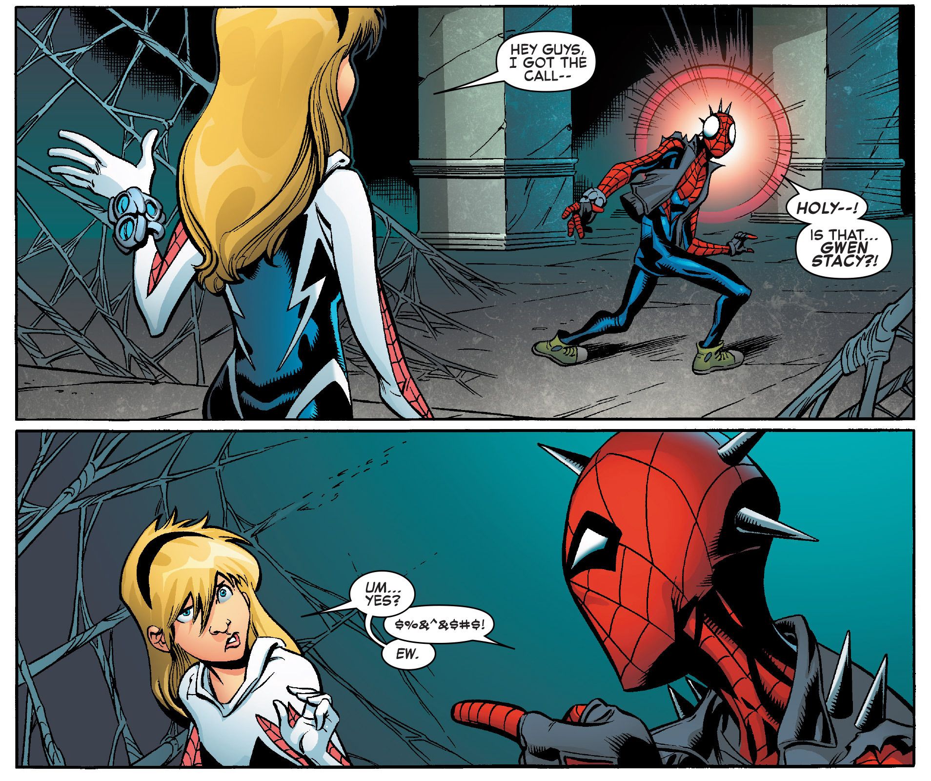 Across the Spider-Verse’s Gwen/Hobie Friendship Has a Surprisingly Tragic Backstory
