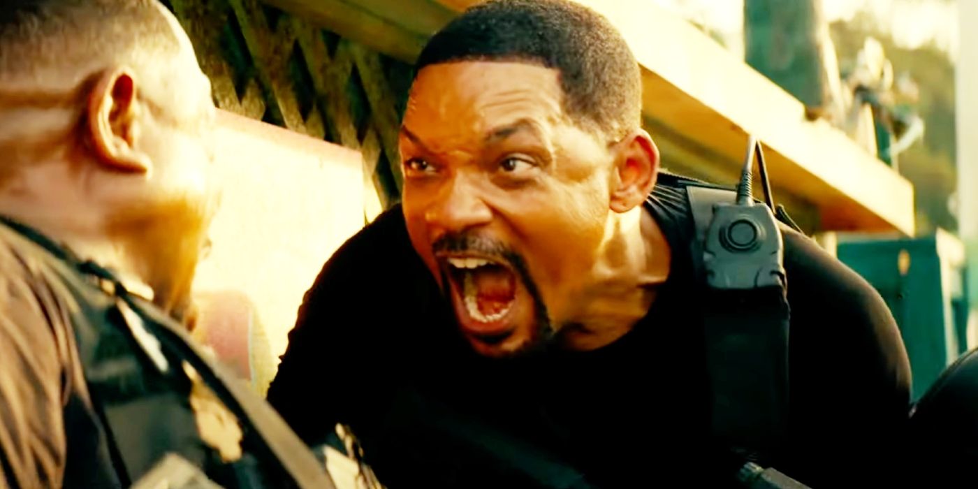 Will Smith screaming as Mike Lowrey in Bad Boys 4