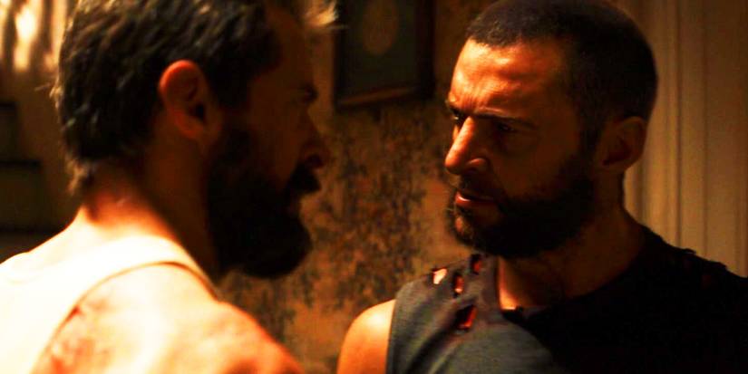 Wolverine meeting X-24 in Logan