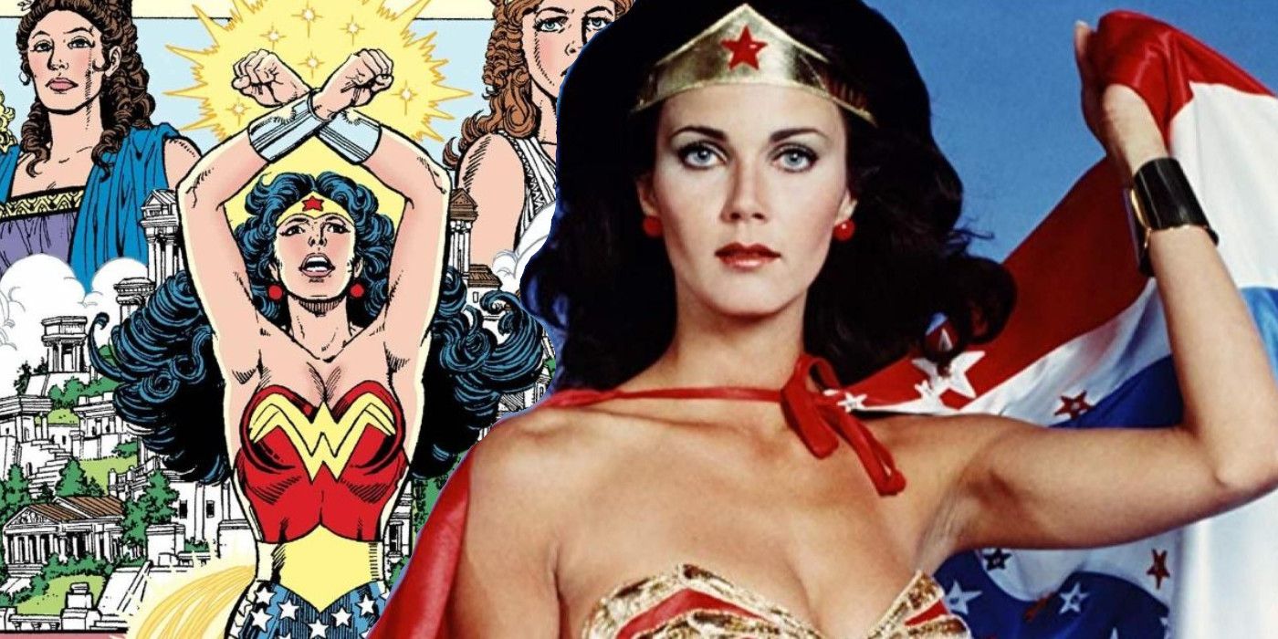 Wonder Woman in the George Perez comics and the Lynda Carter TV show.