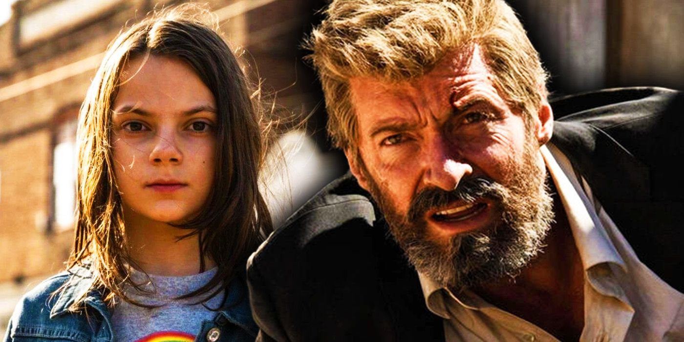 X-23 and Wolverine in pain in Logan