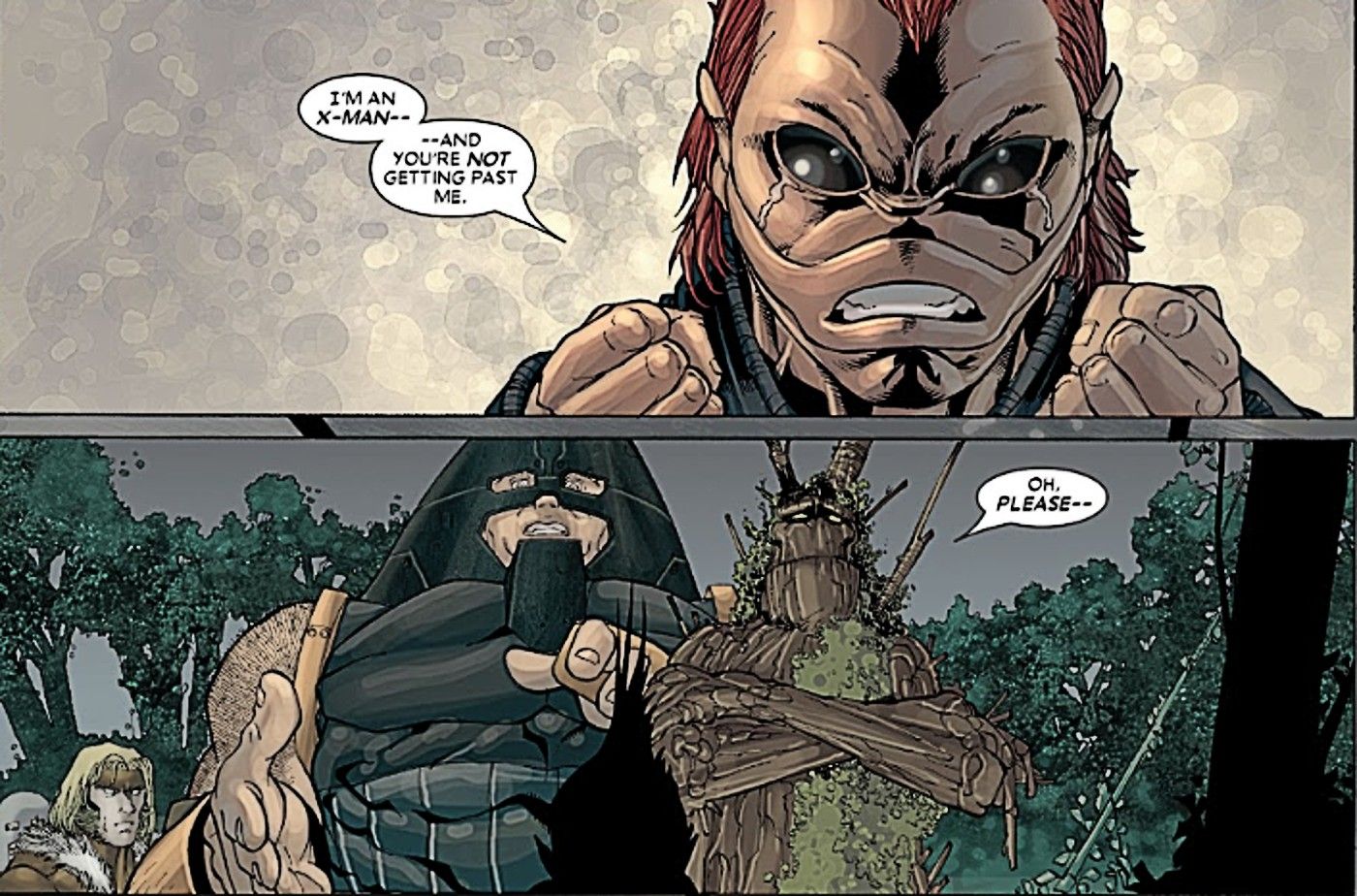 X-Men 162, Sammy declares himself an X-Man and confronts the Brotherhood