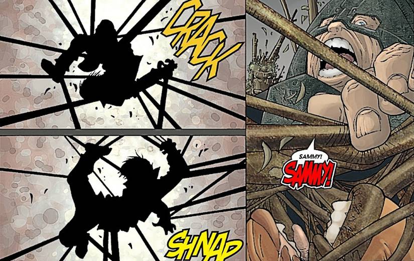 X-Men 163, Black Tom Cassidy ruthlessly dispatches Sammy the Squid Boy as Juggernaut cries out in vain