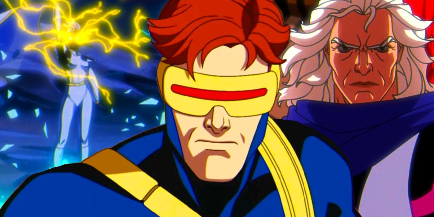 X-Men '97 Ciclope, Tempestade, Imagem personalizada de Magneto