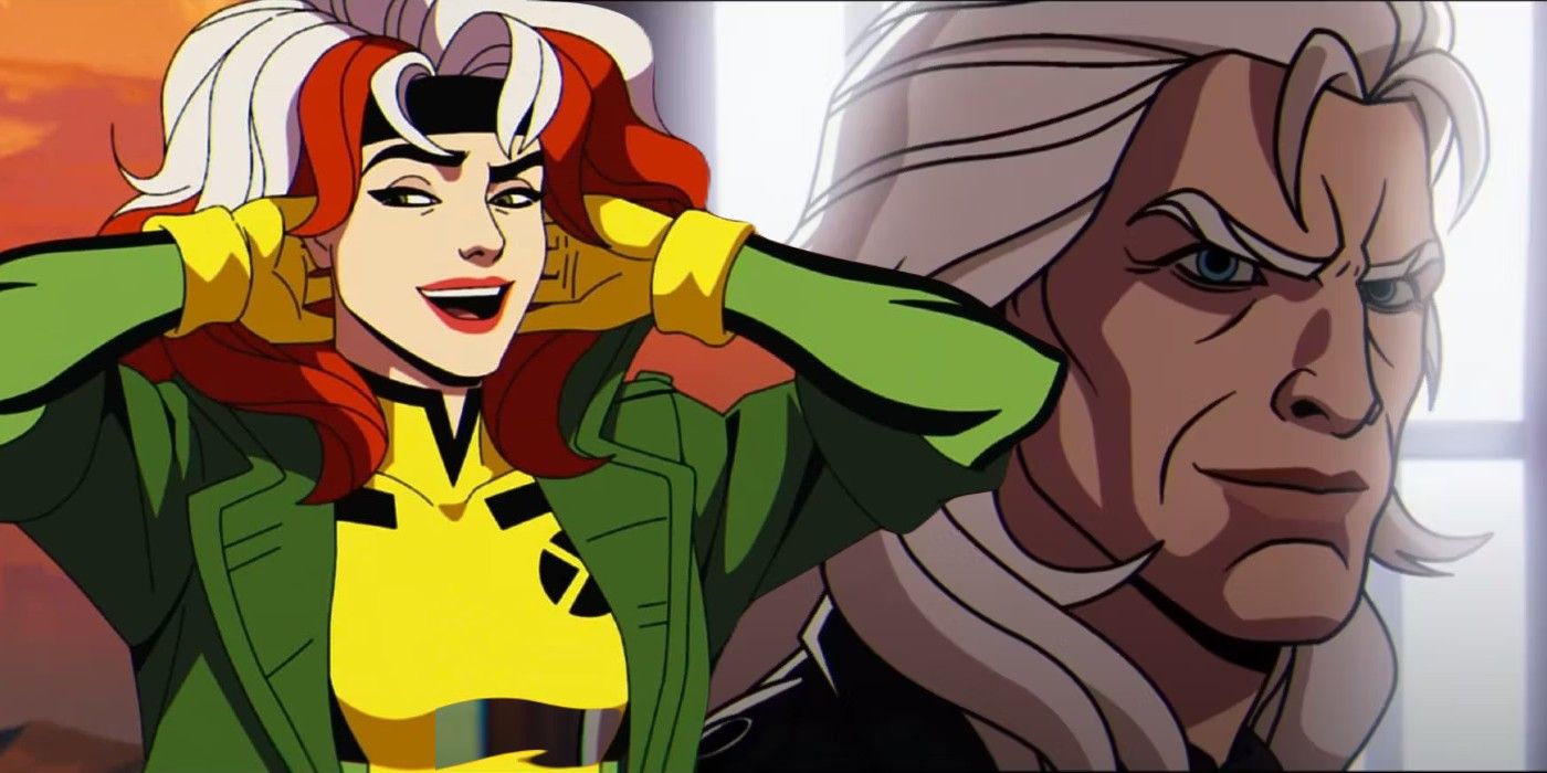x-men 97 magneto and rogue in custom image