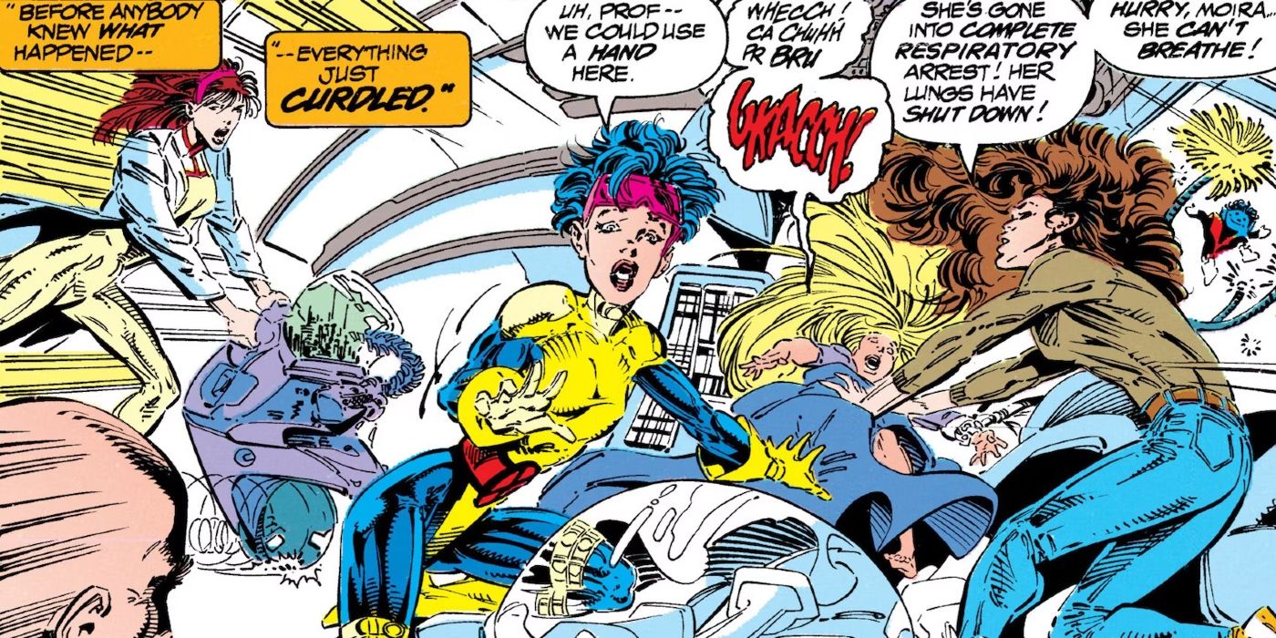 Professor X's Mutants React to the Chaos Created by the Legacy Virus