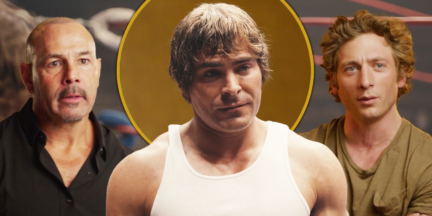 Zac Efron & Jeremy Allen White Learn To Wrestle In The Iron Claw Behind-The-Scenes Clip