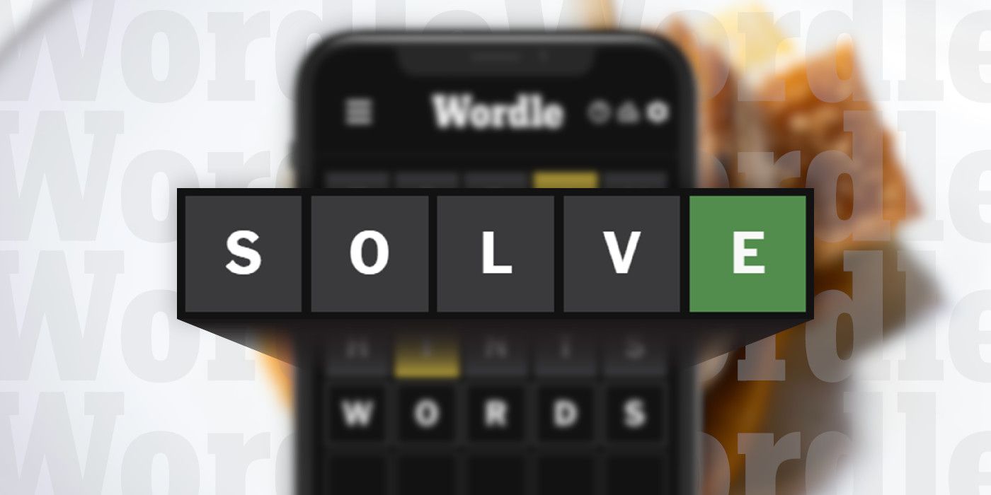 16 أبريل 2024 حل Wordle مع قطعة من الساق في الخلفية