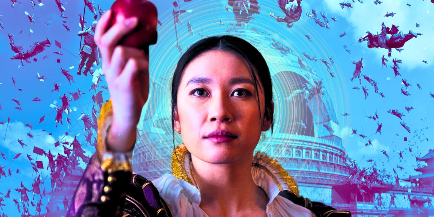 A custom image of Jess Hong as Jin Cheng in 3 Body Problem.