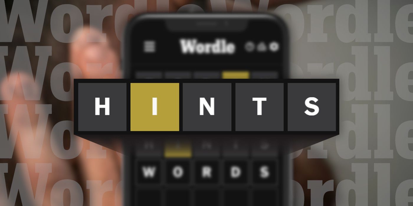 6 May 2024 Wordle hints with a person getting shaved in the background