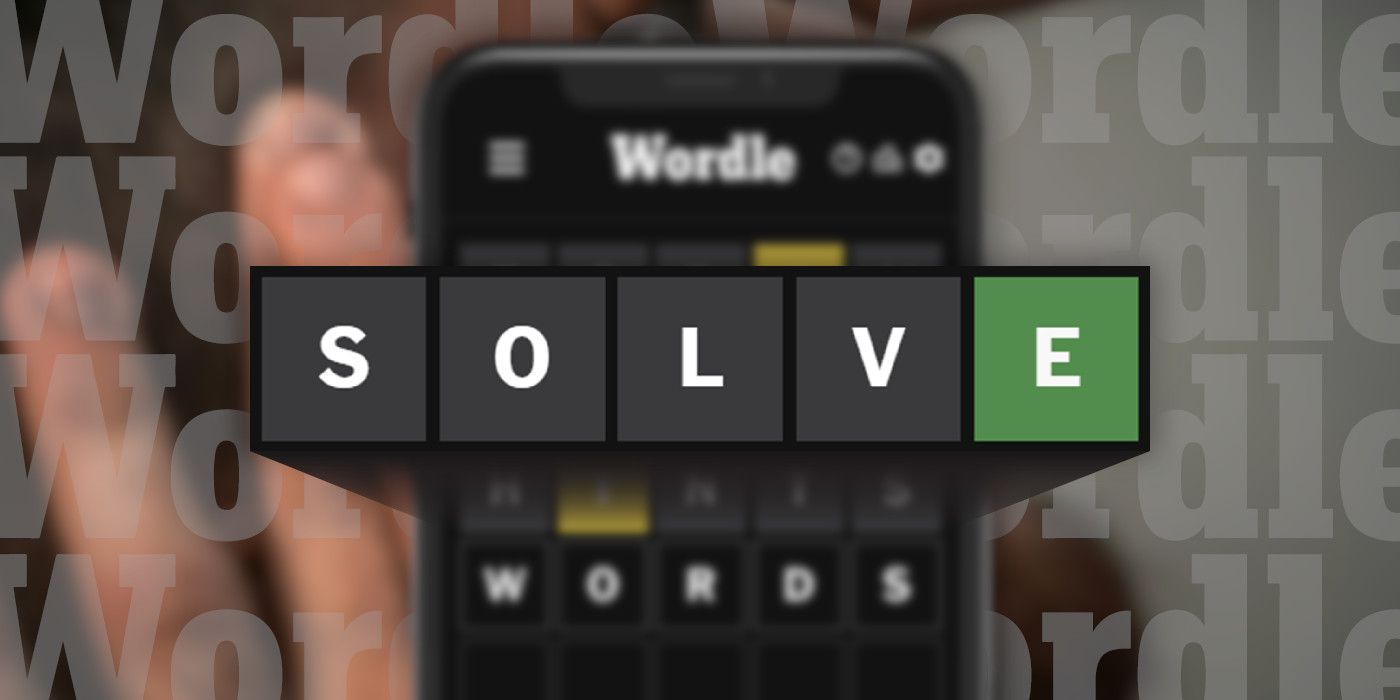 6 May 2024 Wordle solution with a person getting shaved in the background