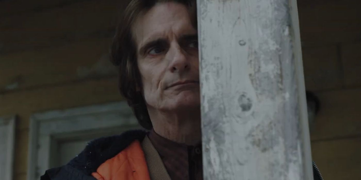 A Creepy Man Behind a Post in From Season 3