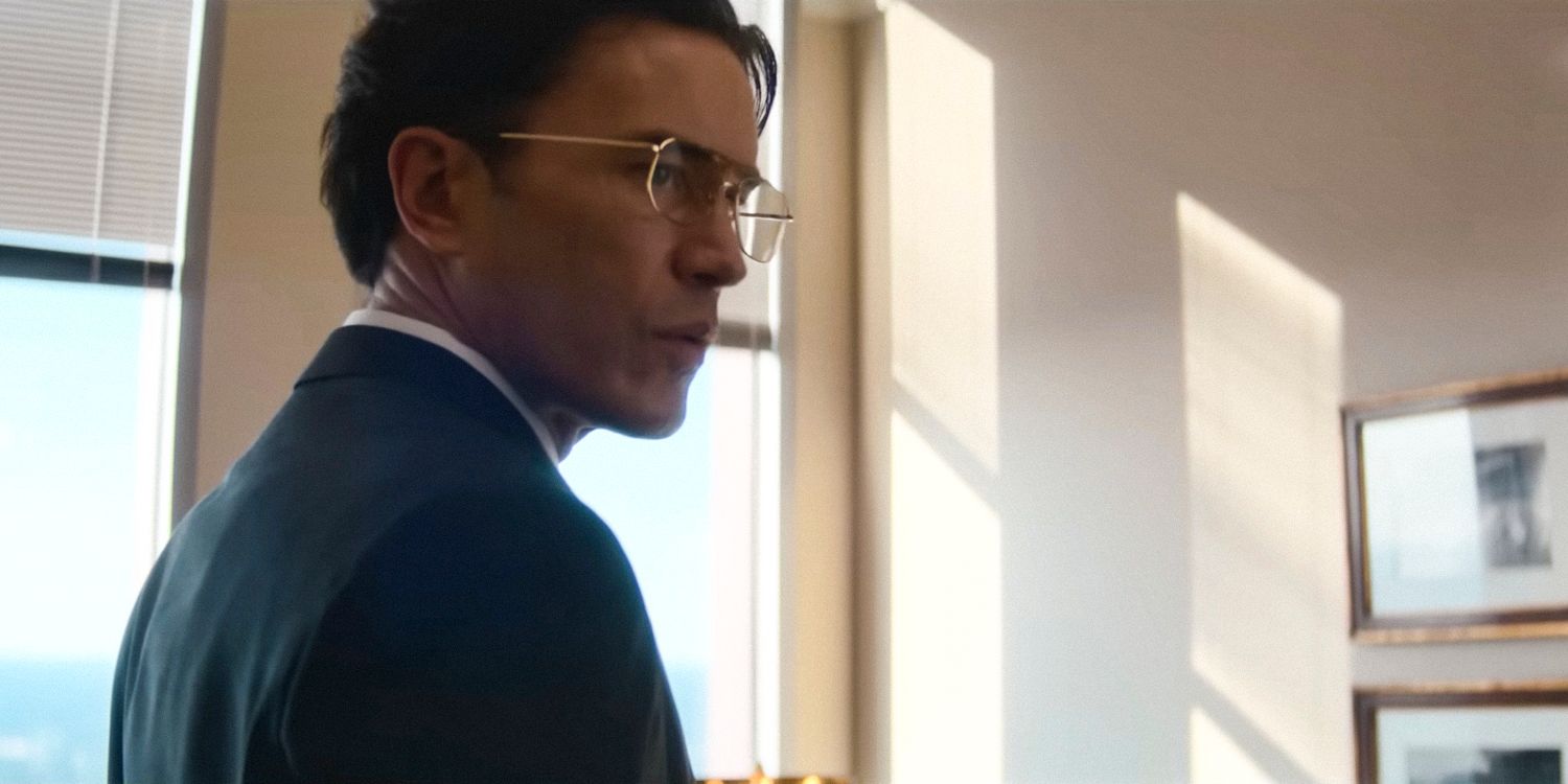 Tom Pelphrey como Raymond Peepgrass no trailer de A Man in Full