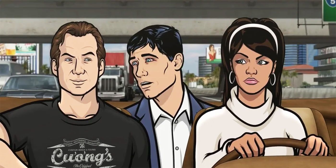 A scene of Archer and Slater in Archer