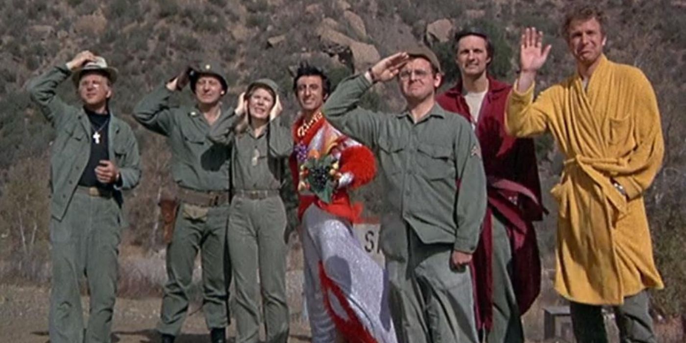 The cast of MASH in episode Abyssinia, Henry