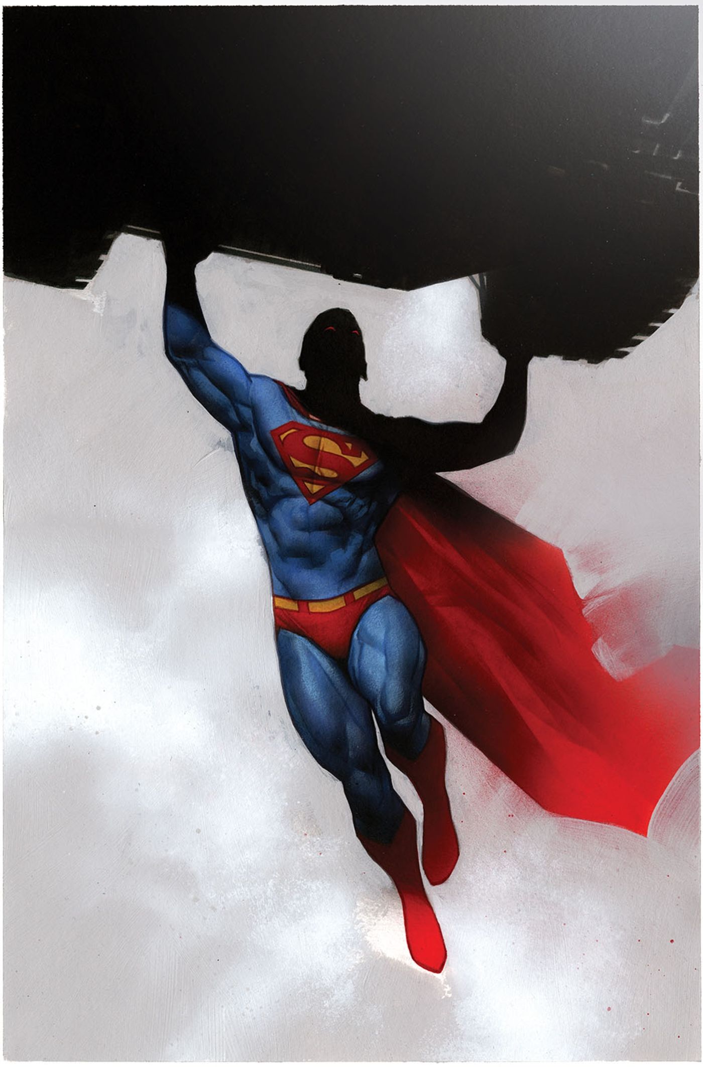 Action Comics 1067 Oliver Cover Superman Veículo de Elevação