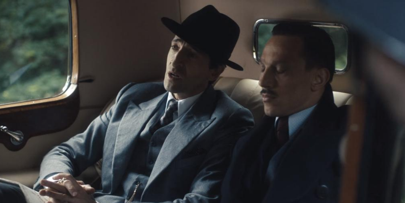 Adrien brody as Luca Changretta in Peaky Blinders