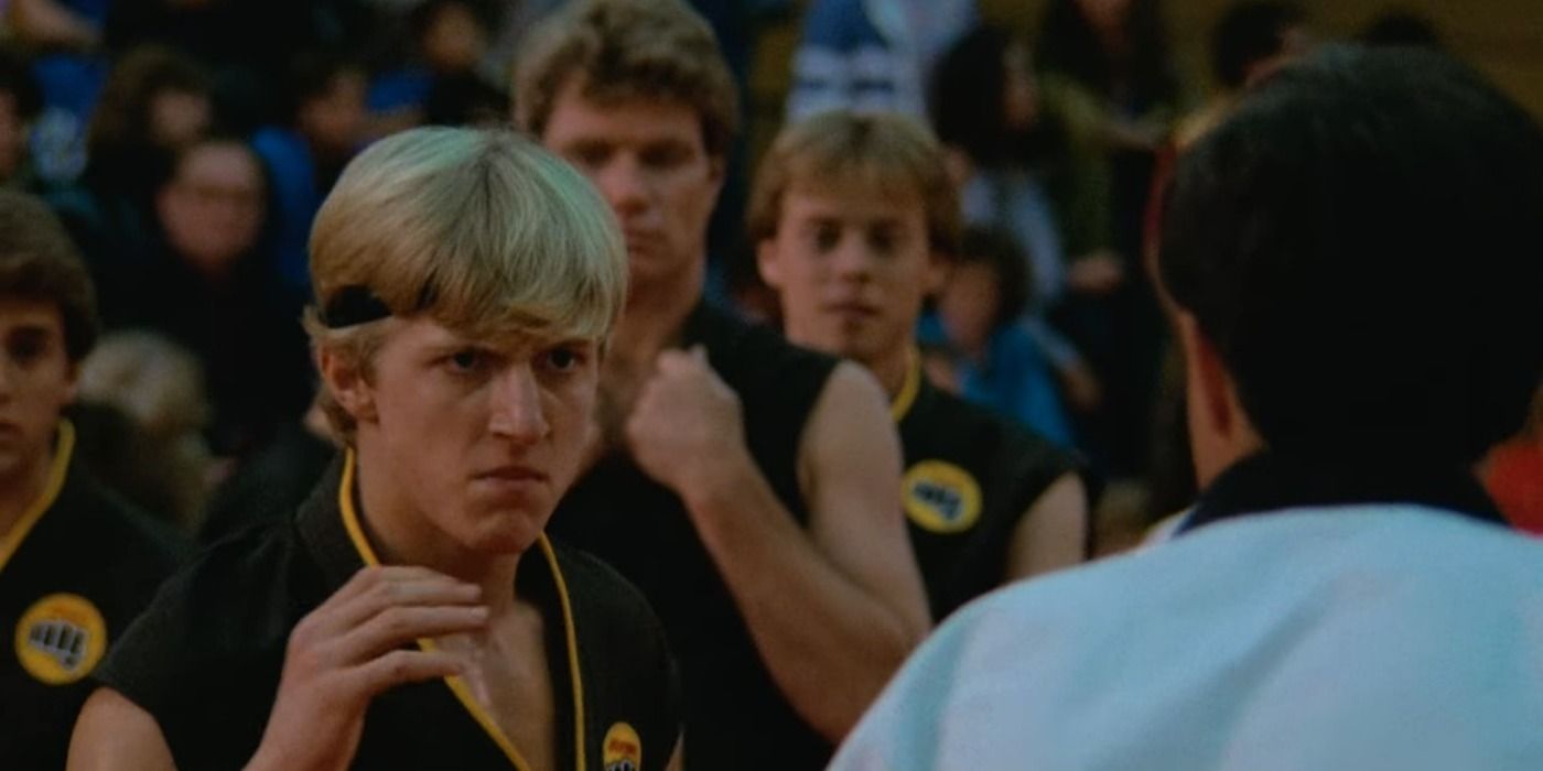 William Zabka & Ralph Macchio Rewatch The Karate Kid's Tournament Ending Together (& It Brings Lots Of Nostalgia)