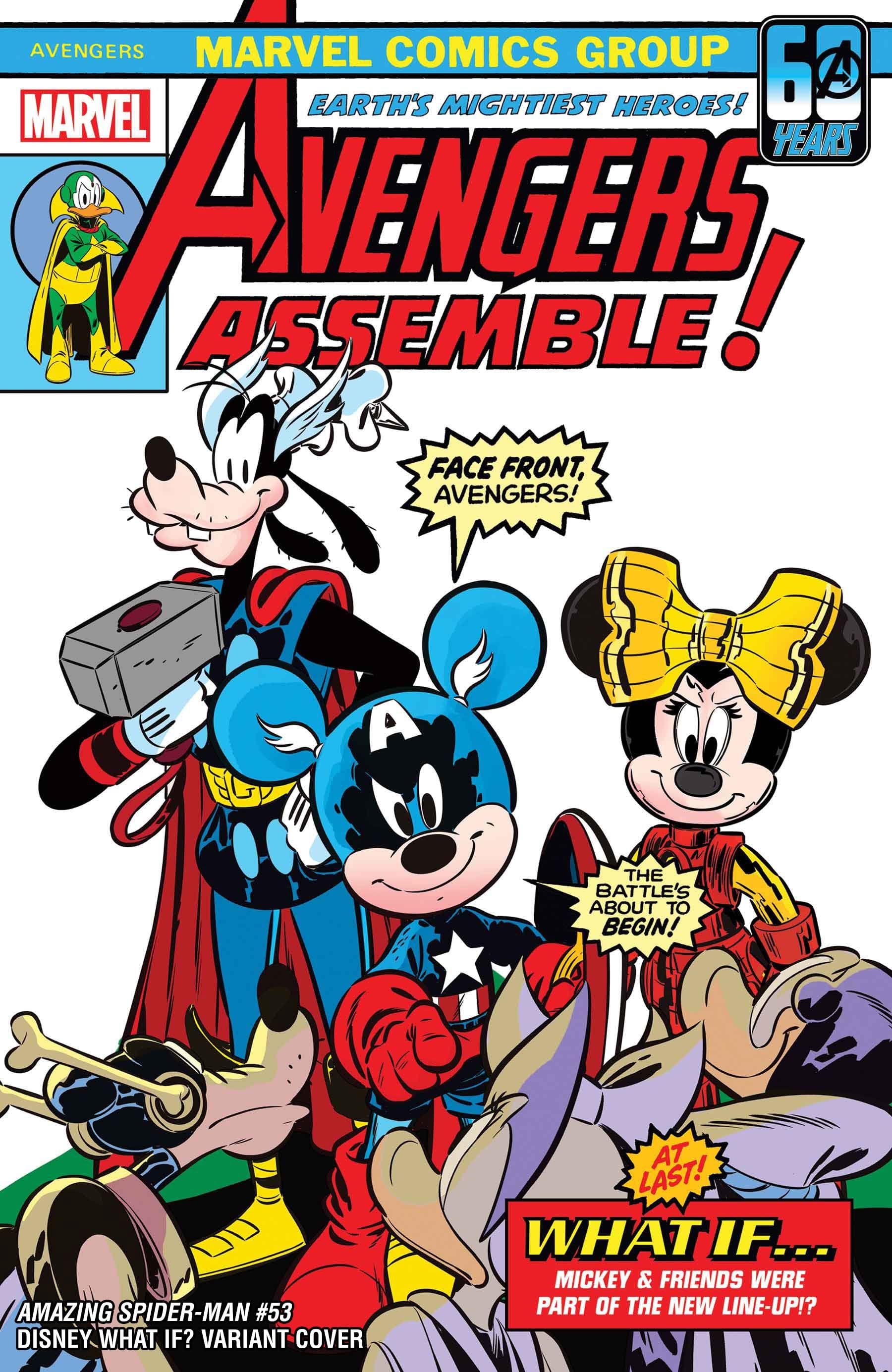 Sorry, Iron Man, Thor & Captain America: Goofy, Minnie, & Mickey Mouse Are Marvel’s New Avengers