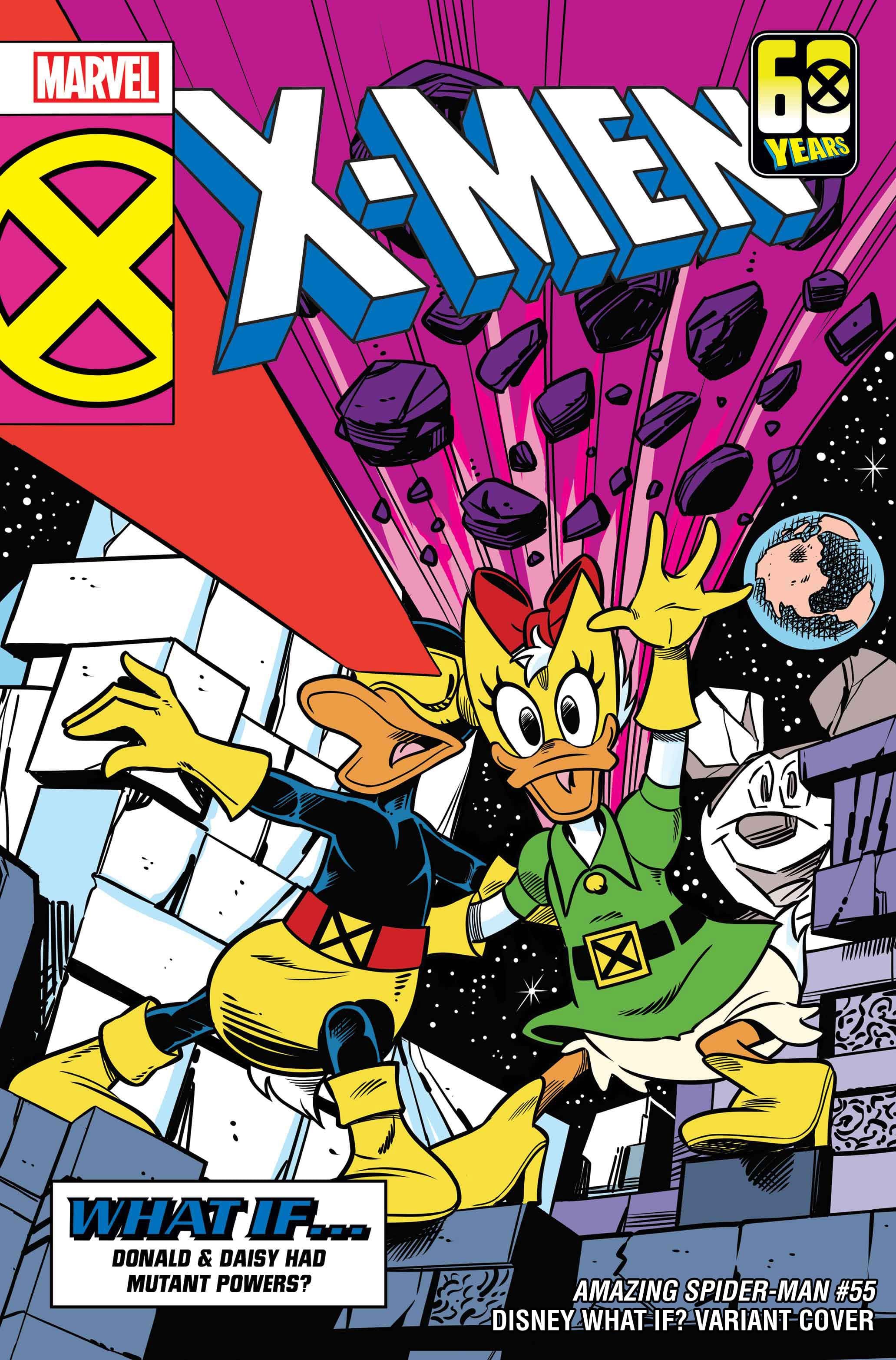 X-Men’s Iconic Jean Grey & Cyclops Romance Reimagined as Daisy & Donald Duck
