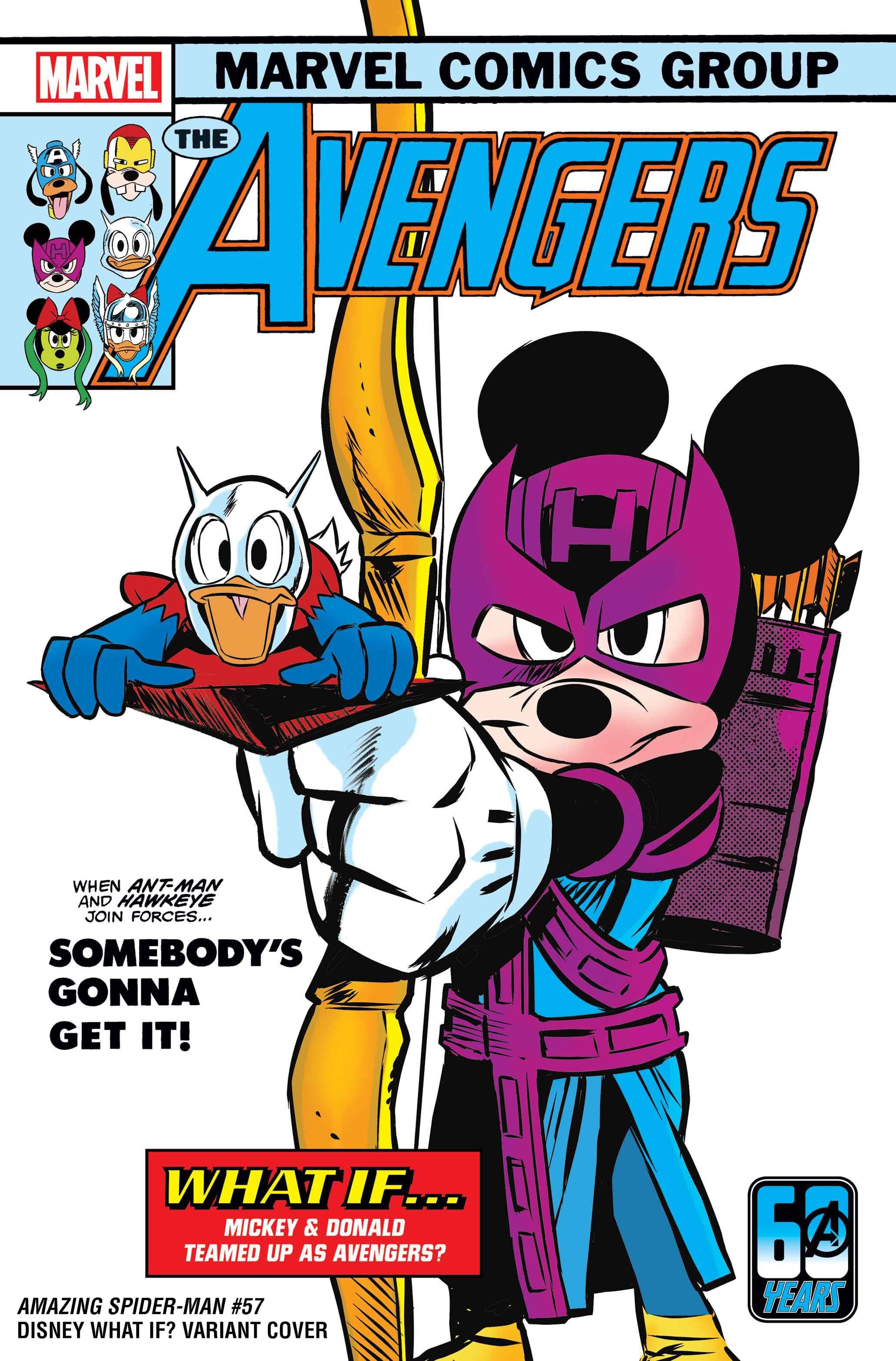 Avengers’ Hawkeye & Ant-Man Get Hilariously Perfect Donald Duck and Mickey Mouse Redesign