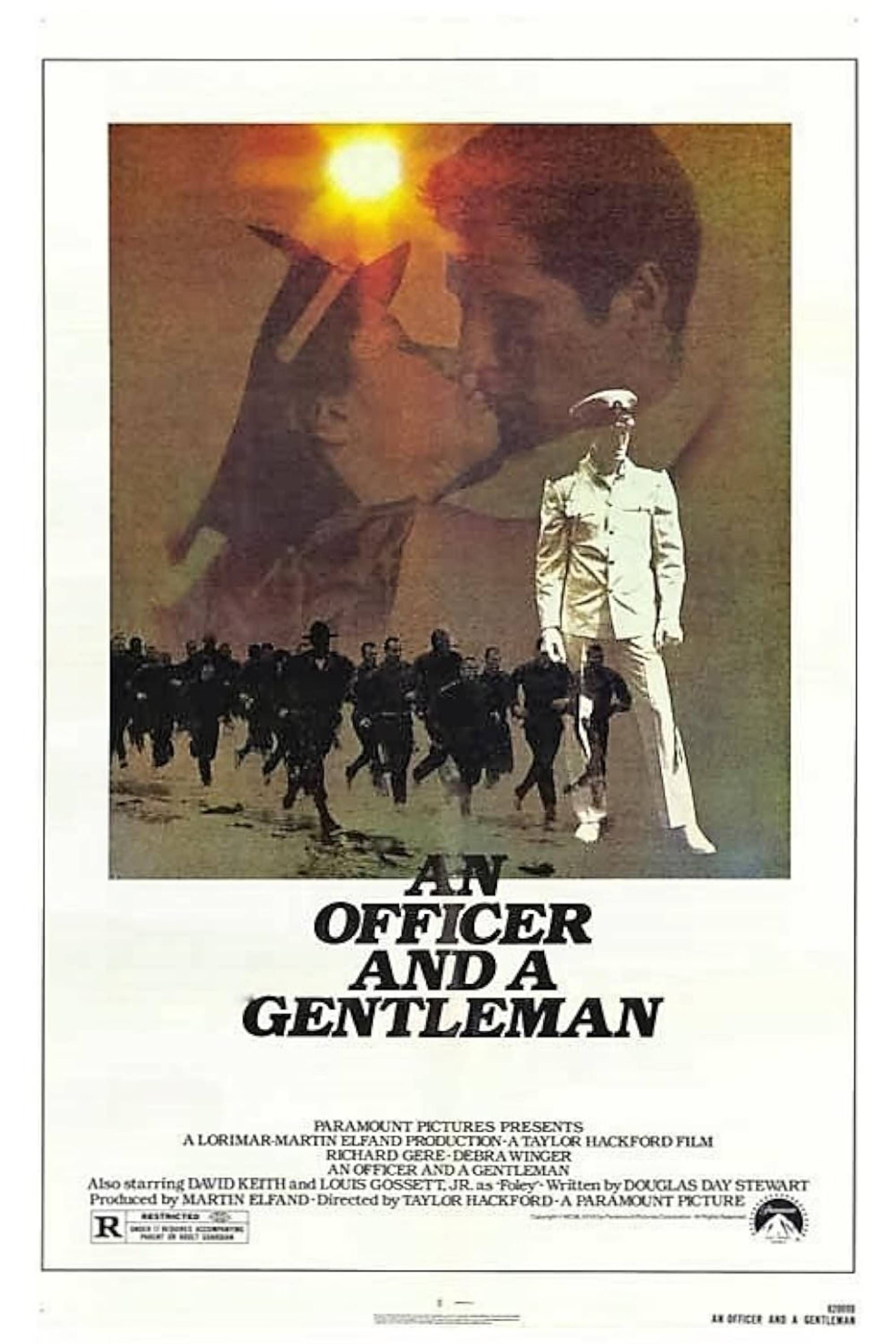 Un oficial y un caballero (1982) - Póster