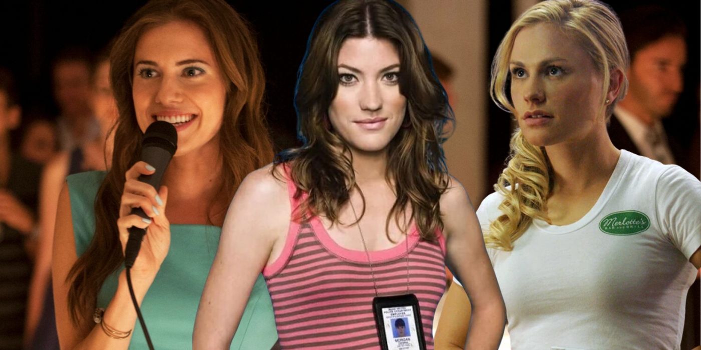 A composite character features Marnie from Girls, Deb from Dexter, and Sookie from True Blood