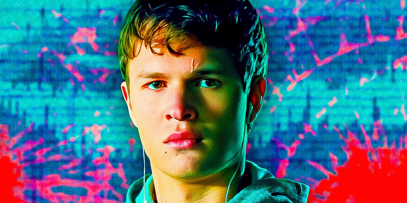A custom image of Ansel Elgort as Baby from Baby Driver.