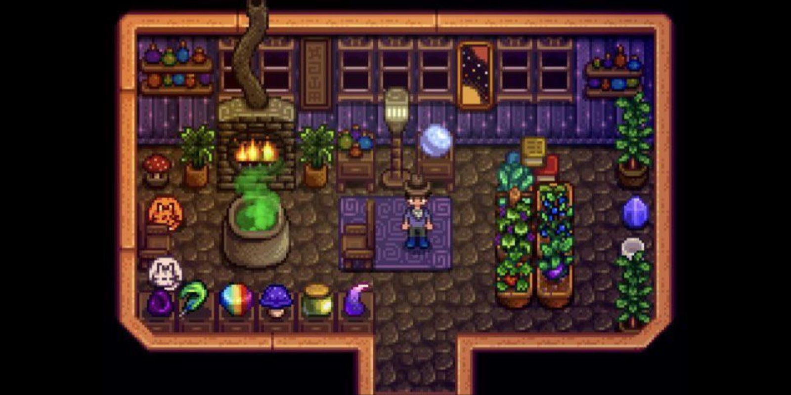 Apothecary Room In Stardew Valley by reddit user RylieSensei
