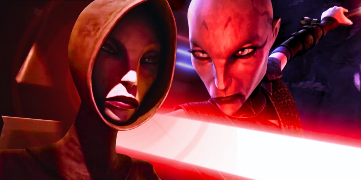 Asajj Ventress in Star Wars: The Clone Wars