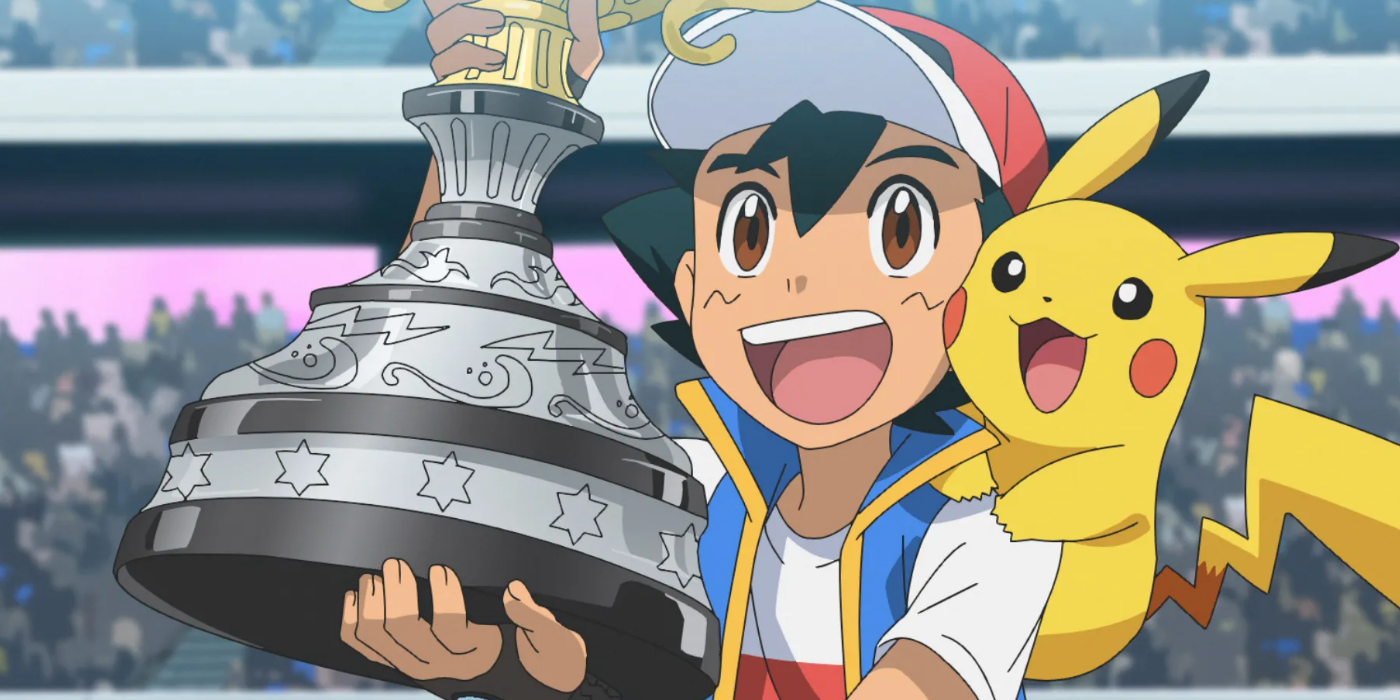 Ash e Pikachu vencem Pokémon Campeão Mundial
